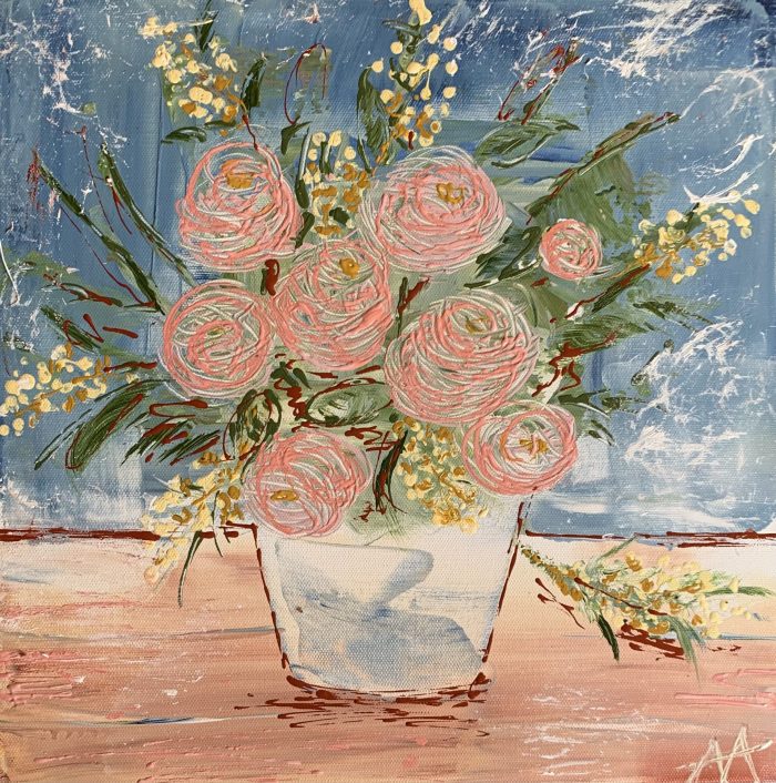 Candy Rose and Wattle