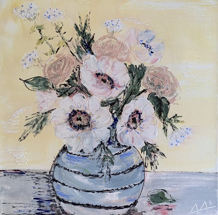 Roses and Anemones