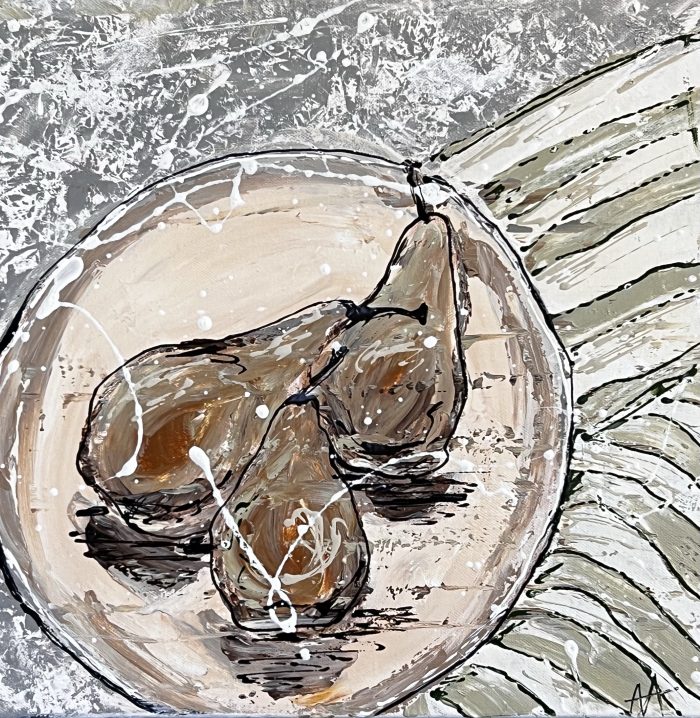 Pears On A Plate