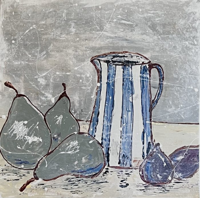 Blue Jug, Figin Pears