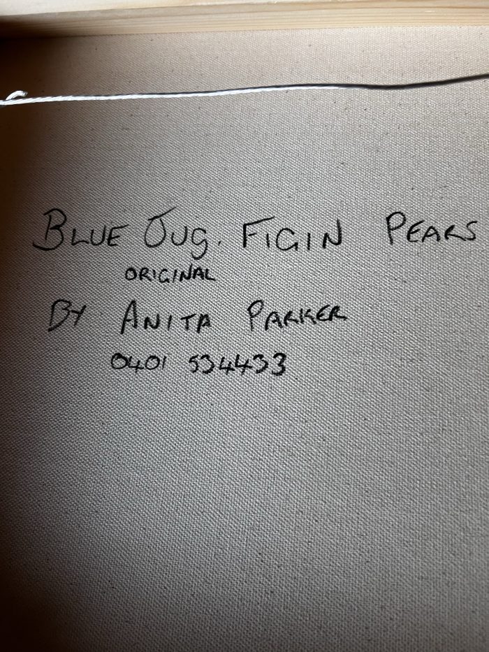 Blue Jug, Figin Pears - Image 3